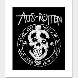 Aus Rotten - What Good is Money Posters and Art